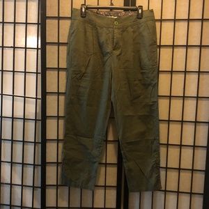 Girl’s  Khaki Green Pants by Kabisha Size L